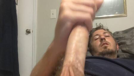 Jacking Off my Big Hard Cock