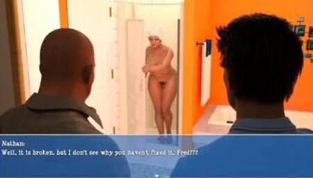 [Gameplay] Lily Of The Valley:: Milf WIth Big Butt And Big Tits And Two Horny Guys...