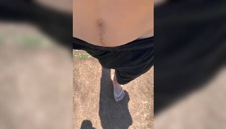 Soccer shorts without underwear