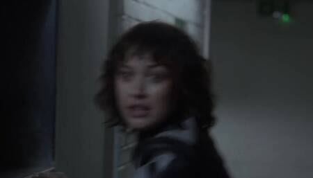 Olga Kurylenko - The Courier (boob grab)