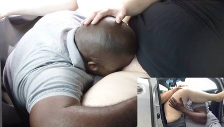 Big Ass SSBBW Milf Wife Fucking Black Cock Publicly In Car ( Cumshot Compilation) Creampie & Blowjob (Caught)