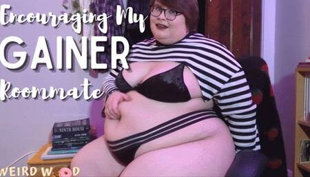 Encouraging My Gainer Roommate - MP4