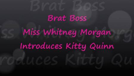 Brat Boss Whitney Morgan Introduces You To Kitty Quinn - mp4