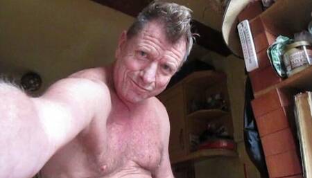 Will Polski. Totally naked cums full load close up