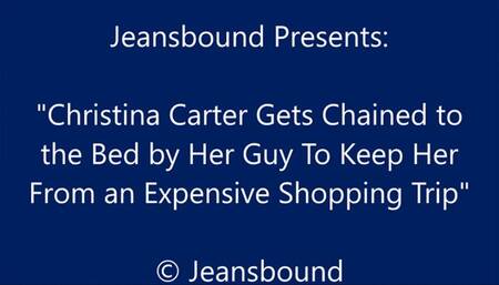 Christina Carter Bound to the Bed by Her Guy - HD