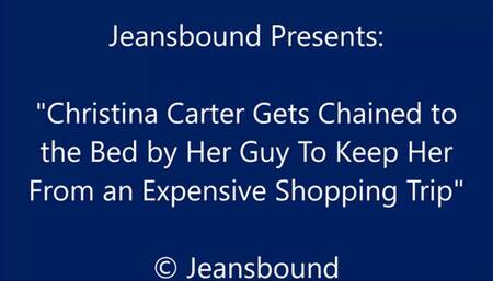 Christina Carter Bound to the Bed by Her Guy - SD