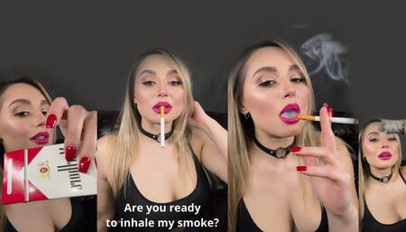 Swallow my smoke and eat my ashes