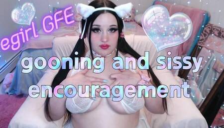 egirl gfe gooning sissy encouragement