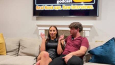 Super Model MILF Melissa Stratton Hard Fucks A Fan After Podcast
