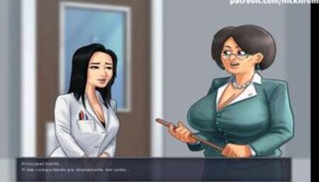 [Gameplay] Summertime Saga All Sex Scenes Ms Okita Part 3 (Sub Italian)