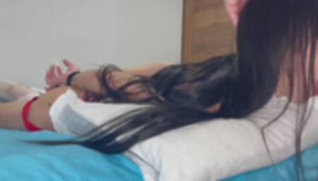 StepDaughter got Double Penetrated, DeepThroated with tied back hands till 2 pain screaming orgasms.