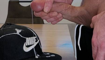 Cum on Nike Cap