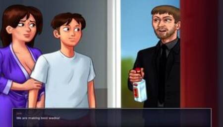 [Gameplay] Summertime Saga - Daughter of Russian mob leader gets fucked by a Big A...