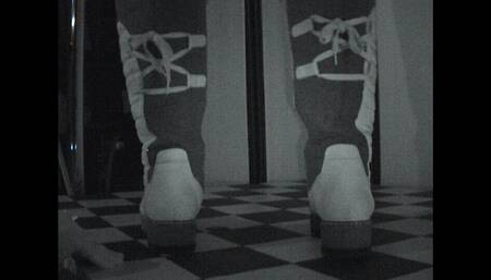 Some crush and my quick capitulation under Tanja's brutal boots - Cam 3