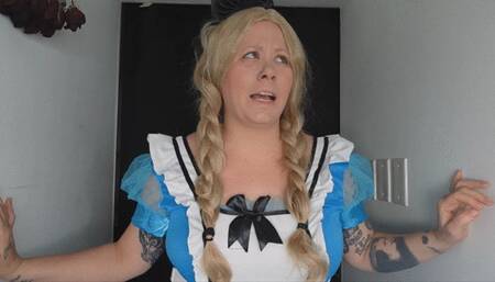 Alice in Wonderland RAPID GIANTESS GROWTH! WMV 720 No Clothes Destruction
