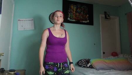 Catches Step-Son Stealing Bras, Titty Slapping 720p