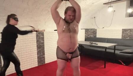 Mistress Azize and her slave