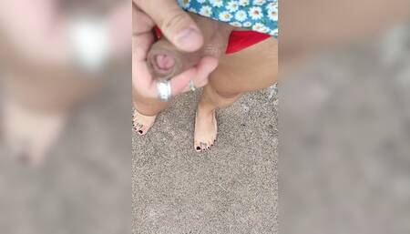 A day in the park masturbating