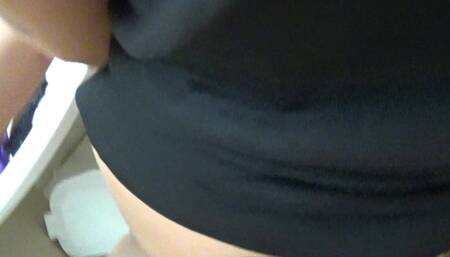 Sex With My Horny Step-Sister In Hotel Toilet