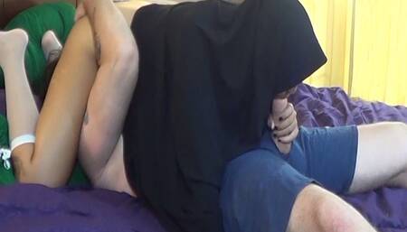 *Asian Porn Store* Awesome Chinese Babe black hijab sixty-nine oral sex -version3 aps mp4