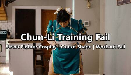 Chun-Li Training FAIL