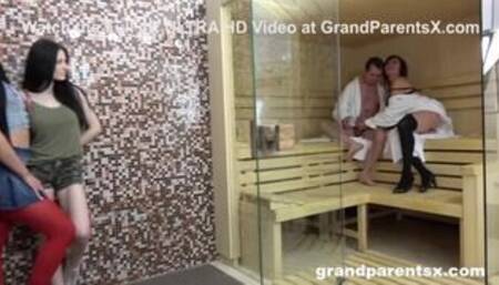 Two Teens Learn How to Fuck at the Spa