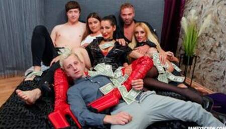 Grandma order strippers for her boys