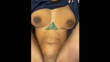 18 yr old freak with creamy ass pussy