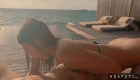 Stepsisters Wet Pussy Takes Cum inside