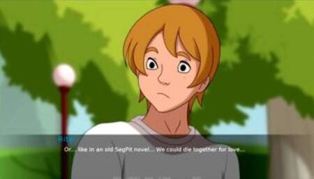 [Gameplay] The Secret of the House - Blonde College woman gets fucked in the park ...