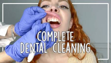 COMPLETE DENTAL CLEANING cleaning that disgusting tongue by Kitty Stepsis
