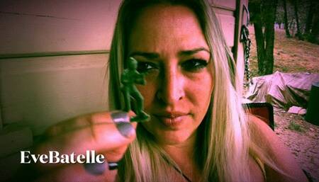 Giantess Goddess Eats Tiny Worshipper