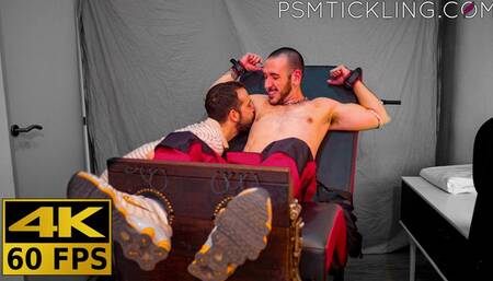 Naughty technicians get naughty clients 4K (upper body tickling)