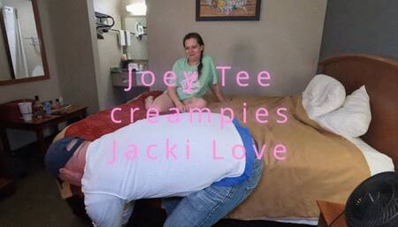Older stud Joey Tee creampies MILF Jacki Love (1080p)