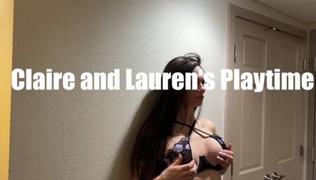 Claire Irons and Lauren Sophia in: Claire and Laurens Playtime MP4 Med Res