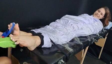 Another Wrapped Tickling Series - LARA TICKLED - FULL HD