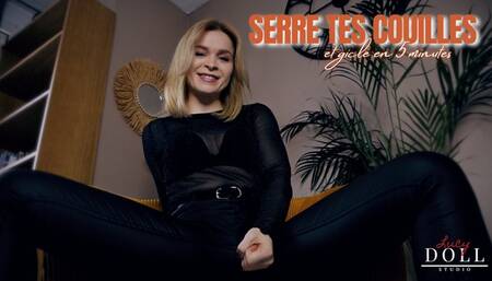 Serre tes couilles et gicle en 5 minutes