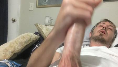 Jacking Off This Big Hard Cock