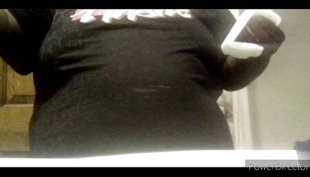 I wore woman pad as a male