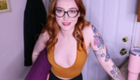 Homewrecking Yoga Teacher - POV sex curvy creamy redhead