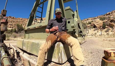 Pissing my pants on an oil rig