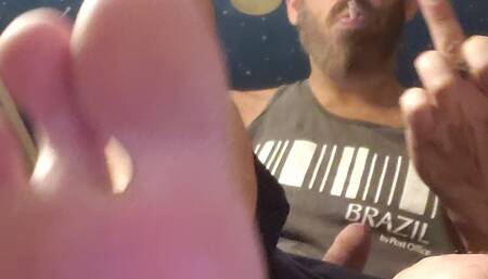 White alpha cash cock!