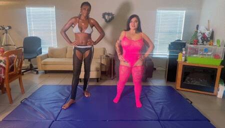 Little Rampage has a fantasy roll with Ebony queen Paris Love