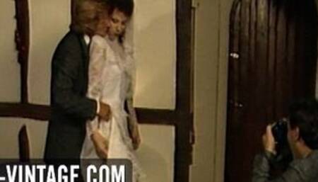 Wedding sex under the watch of the photographer