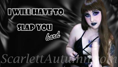 Jealous GF slaps your Cock MP4