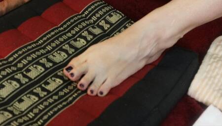 Removing Purple Nailpolish