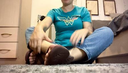 Sandals and Dirty Feet