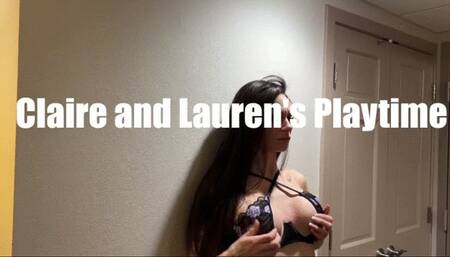 Claire Irons and Lauren Sophia in: Claire and Laurens Playtime MP4 Lo Res