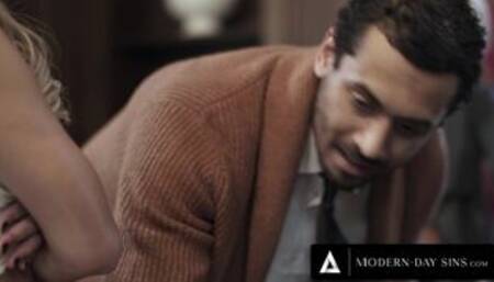 MODERN-DAY SINS - Lying Husband Caught Cheating By His Wife With ANAL Mistress Nicole Doshi!