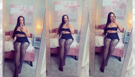 TAKEN DOWN BY GLAM CURVY NYLONS